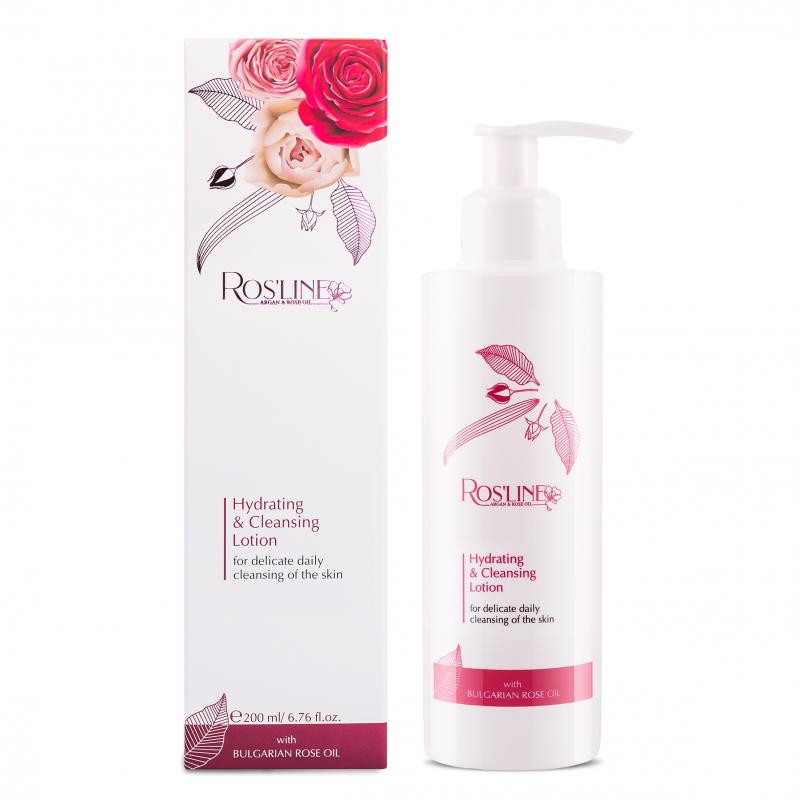 Hydrating and cleaning lotion ROSLINE 200ml