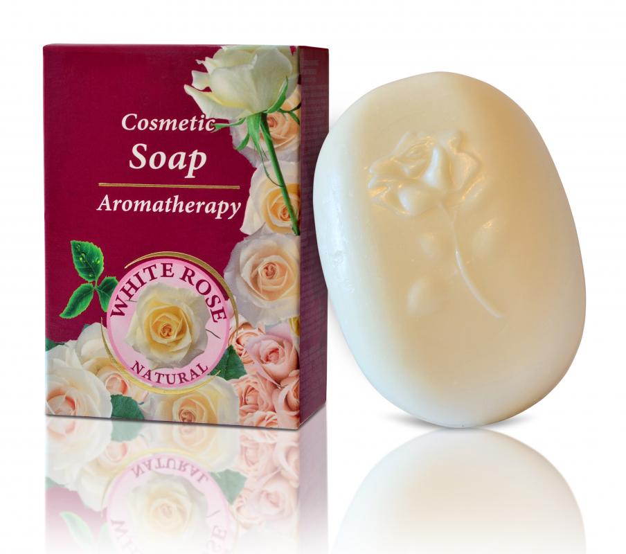Cosmetic soap WHITE ROSE NATURAL 100g