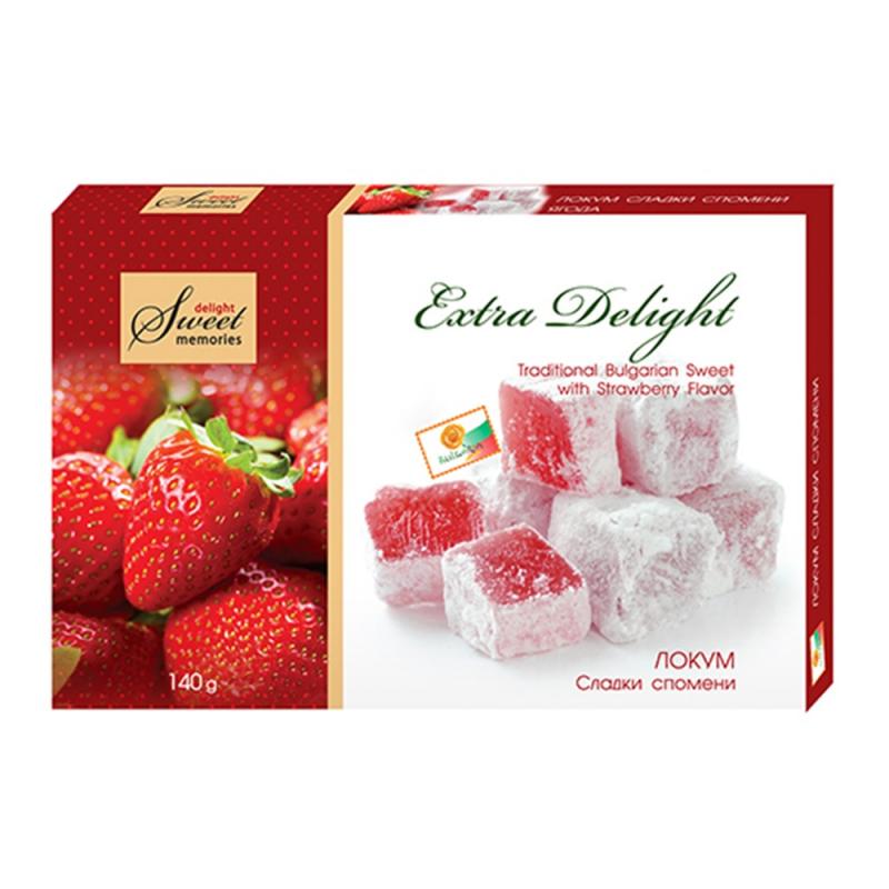 EXTRA DELIGHT SWEET MEMORIES STRAWBERRY140 g