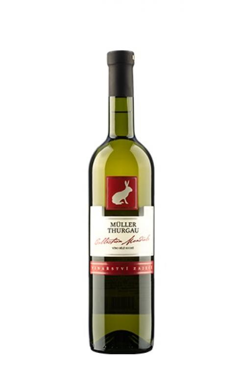 ELLEMARE Víno tiché suché bílé Zaječí Collection Mondiale Müller Thurgau 11,5% 0,75l